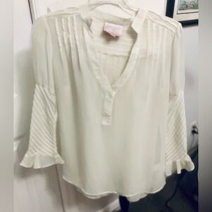Romeo & Juliet Couture Cream Blouse